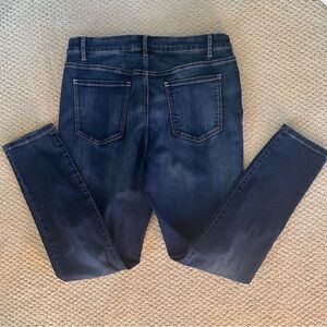 Vera Wang Blue Skinny Jeans Stretchy Denim Women’s 14